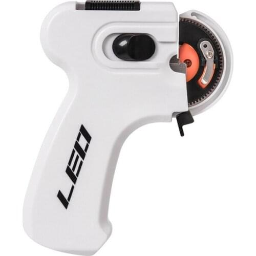 Electric Automatic Fishing Hook Tier Machine Tie Fast Fishing Hooks Line Tying Device Two Size Tying Equipment Fishing Accessory