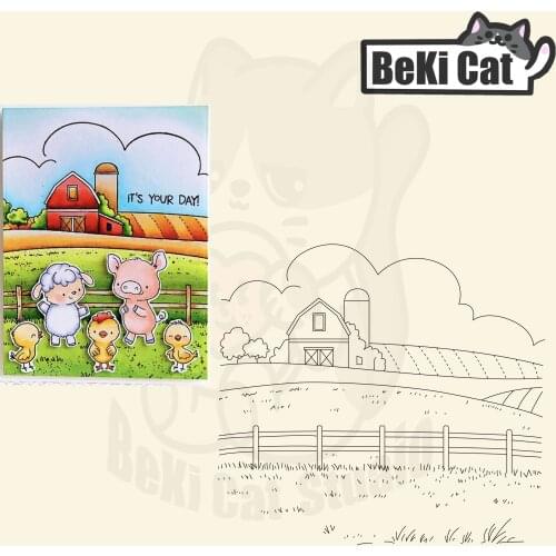 Background tree Transparent Clear Stamps for DIY Scrapbooking/Card Making Fun Decoration Supplies