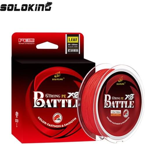 Fishing Line 8 Strands PE Braided Fishing Line 120M 150M Multifilament Super Strong Fishing Line For Casting Reel Fishing Line