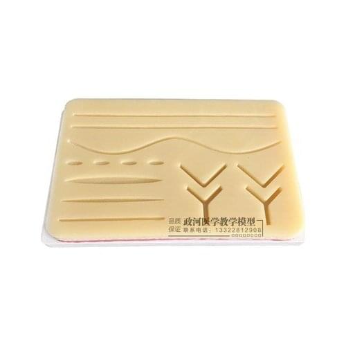 Surgical Skin Suture Practice Silicone Pad with Wound Simulated Skin Suture Module High Quality Surgical Equipment