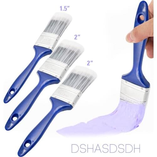 Painting Brush Flat Trim Brush Painting Tools1.5''-2'' Drawing Brushes For Metal Wood