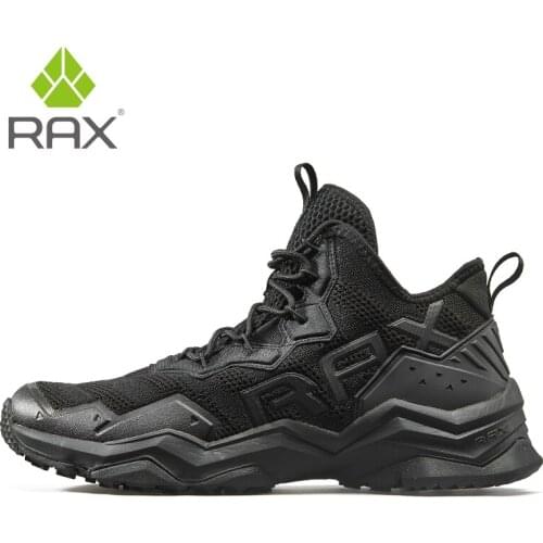 Rax New Zapatillas deportivas transpirables a prueba de golpes para hombre y mujer, zapatos deportivos informales a prueba de go