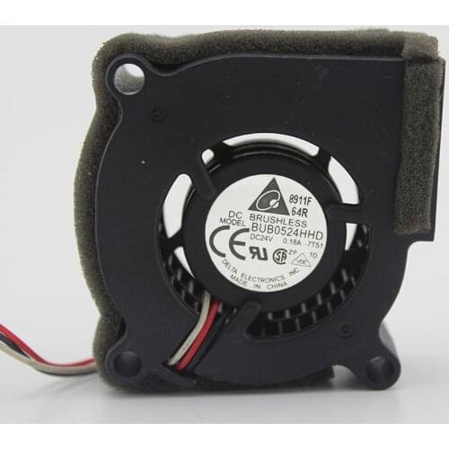 Brand new original 5015 BUB0524HHD 24V 0.18A three-wire turbo fan