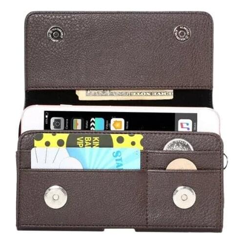 Outdoor Strap Hand Man Belt Clip Mobile Phone Case Bags Card Pouch For Nokia XL,Lumia 830 640 650,Wiko Highway Star 4G