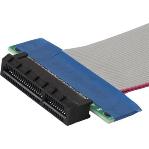 PCI-E Express 1X/4X Slot Riser Card Adapter Extender Extension Ribbon