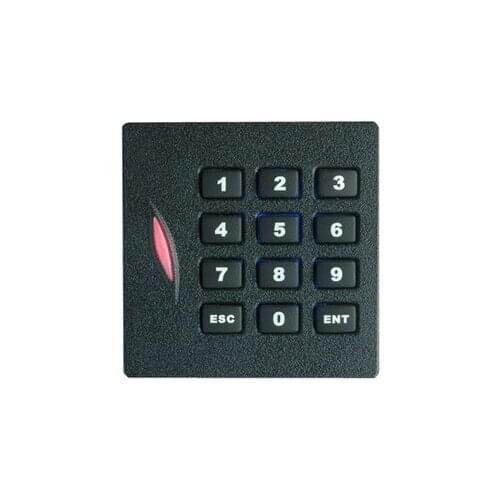 Rfid keypad EM / ID reader,125K , Wiegand26 Reader output ,Reader-waterproof,sn: K102 min:5pcs