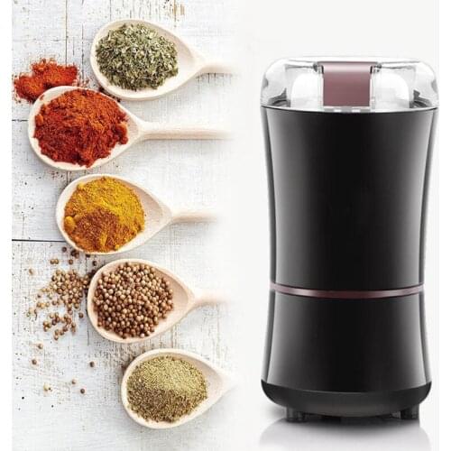 Handheld Electric Beans Grinder Stainless Steel Spices Herbs Grains Home Grinding Machine Coffee Milling Grinder