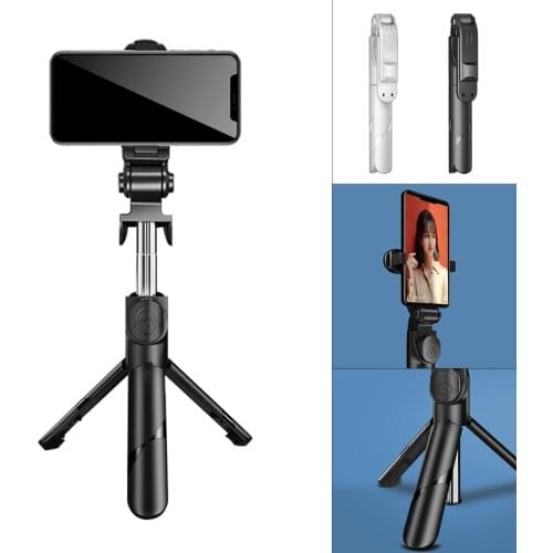 3 in 1 Selfie Stick Live Tripod Bluetooth Remote Control Cellphone Support for Smartphone Fit Live / Record Video / Chat