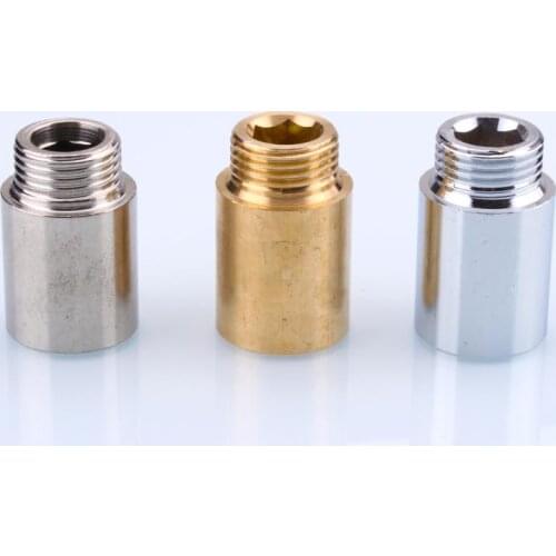 1 Pcs 1/2'' 201 Stainless Steel Connector Water Fittings Inner And Outer Wire Plug Exhaust Connect Adapter Lengthen Joints
