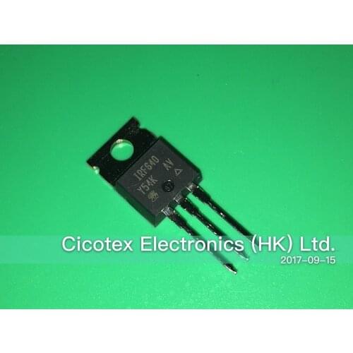 10pcs/lot IRF640PBF TO-220 MOSFET N-CH 200V 18A TO-220AB