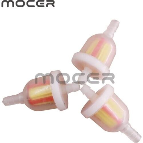 10pcs Universal Petrol Gas Inline Fuel Filter Oil For Motorcycle ATV Dirt Pit Bike Car Scooter GL001-10