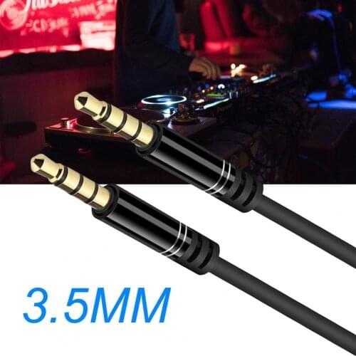 3.5mm Jack Audio Cable Jack 3.5 mm Male to Male Audio Aux Cable For Samsung S10 Car Headphone Speaker Wire Line Aux CordSpeaker
