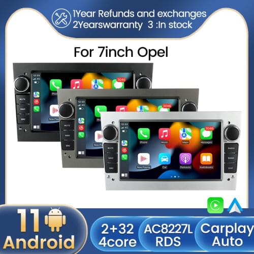 2 Din 2G+32G Android Car Radio DVD GPS Stereo Player For Opel Astra H G J Vectra Antara Zafira Corsa Vivaro Meriva Veda WIFI BT