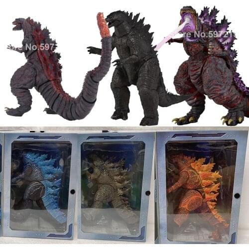 NECA Shin Gojira King Kong Action Figure Monster Atomic Blast Toy Model Doll Gift for Christmas
