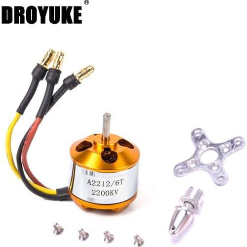 Hot sale XXD A2212 2212 930KV 1000KV 1400KV 2200KV 2450KV 2700KV Brushless Motor for RC Airplane Fixed-Wing Multirotor Drones