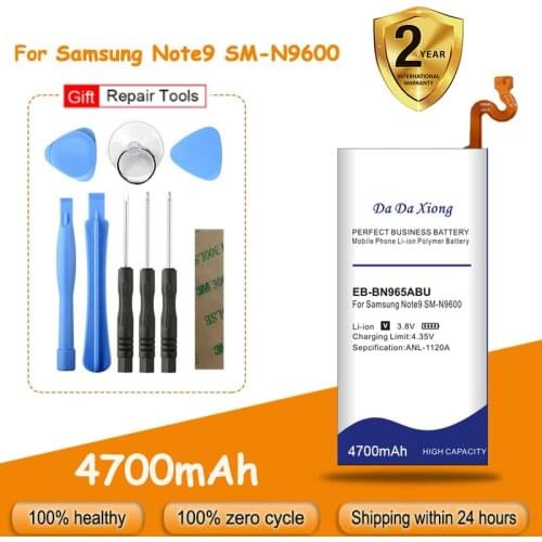 EB-BN965ABU 4400mAh For Samsung Galaxy Note 9 N9600 Note9 SM-N9600 SM-N960F N960U SM-N965F Replacement batteries + free tools