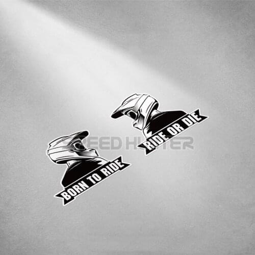 Born To Ride Motor Bike GP Racing Stickers Helmet Auto Body Graphics Car Styling Decals