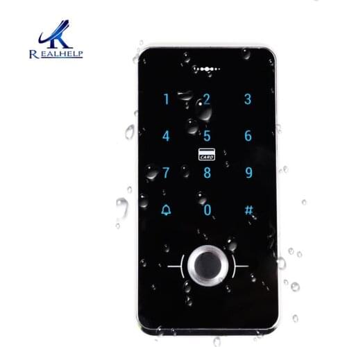 IP65 outdoor fingerprint access control fingerprint identification IC card 13.56MHz access keyless access control machine set