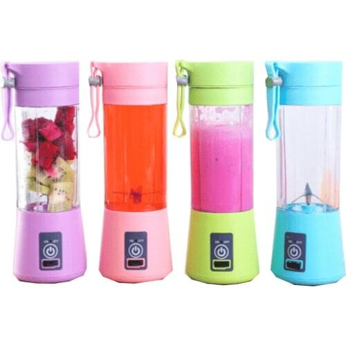 Powerful Portable blender electric mixer USB smoothies protein fruits gym vegan vegetable Klack