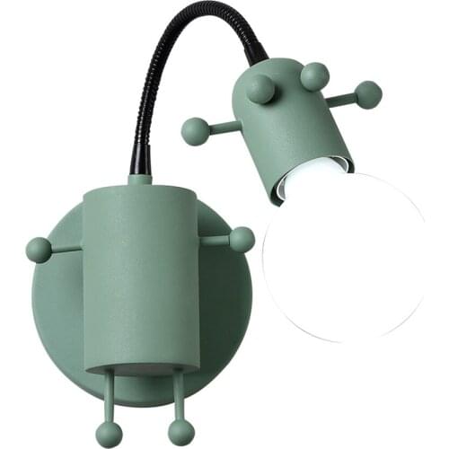 Nordic Cartoon Giraffe Small Wall Lamps Childrens Room Bedroom Reading Sconces Wall Lights Bathroom Corridor Deco Lighting