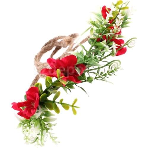 Newborn Kids Girls Kid Flower Garland Headband Accessories Style 4