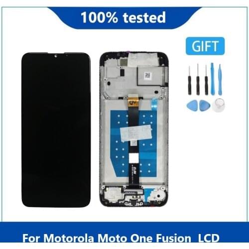 Original Display For For Motorola One Fusion LCD Touch Screen Digitizer Assembly For MOTOMoto One Fusion lcd Display With frame