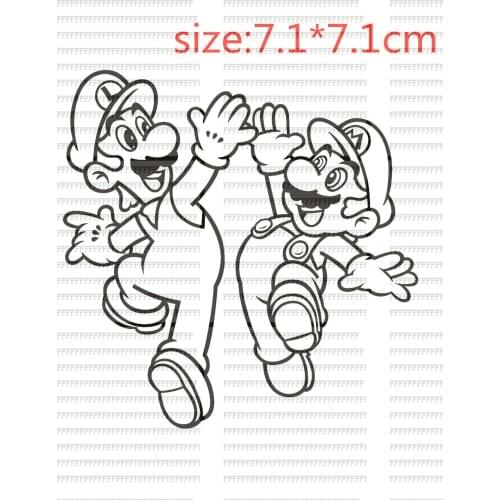 Cartoon Characters Transparent Silicone Rubber Stamp And Die Sheet Cling Scrapbooking DIY Cute Pattern Photo Album