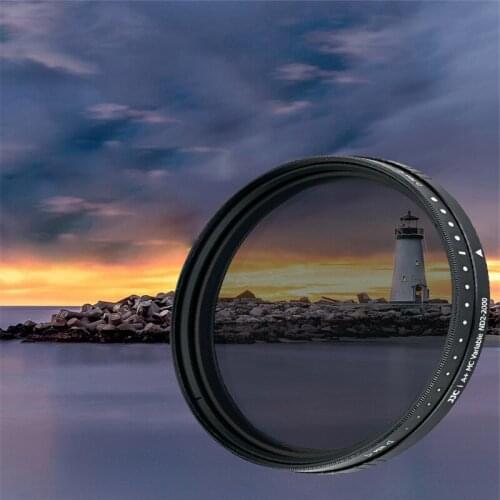 ND Dimming Medium Gray Filter ND2-2000 Adjustable Dimming Filter Canon Sony Nikon Fuji Adjustable Medium Gray Density Lens