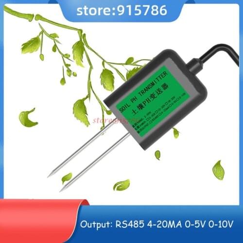 RS485 soil acid alkali sensor soil PH sensor high-precision soil pH detector agricultural plant 4-20mA 0-5V 10-10V Soil PH Meter