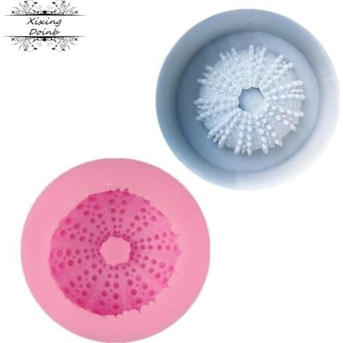 New marine shell shape silicone mold cake baking mold DIY cake decoration accessories