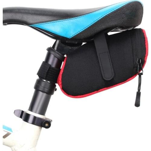 Bike Saddle Bag Seat Cycling Tail Rear Pouch Bag Saddle Accessories Nylon Waterproof Bicycle Bag Cycling Equipment