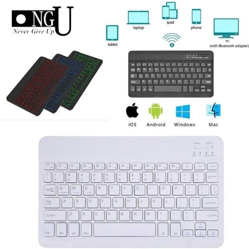High Quality Slim Portable Wireless Bluetooth Keyboard For Tablet PC Smartphone iPad Support IOS Android System Phone Universal