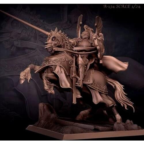 1/24 Resin model kits figure colorless and self-assembled A-134