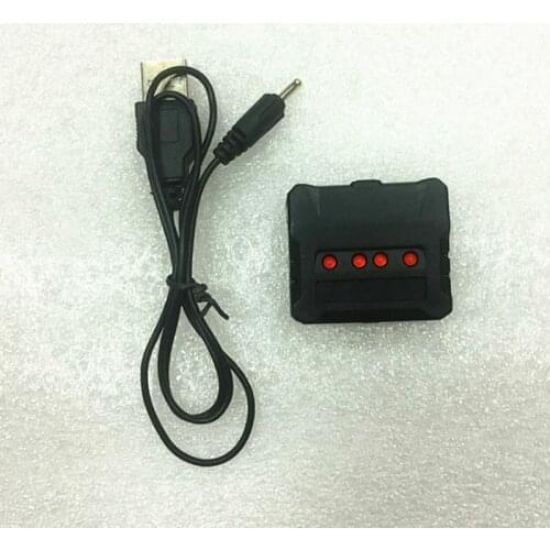 1 charge 4 Charger 3.7V lithium battery balance charger 1S H107D small four-axis charger