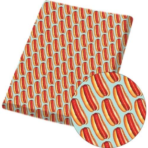 CHEER BOWS 45*150cm Polyester Cotton Fabric Printed Cloth Sheets By Yards Home Textile Patches DIY Clothes Bags Wholesale Bulk