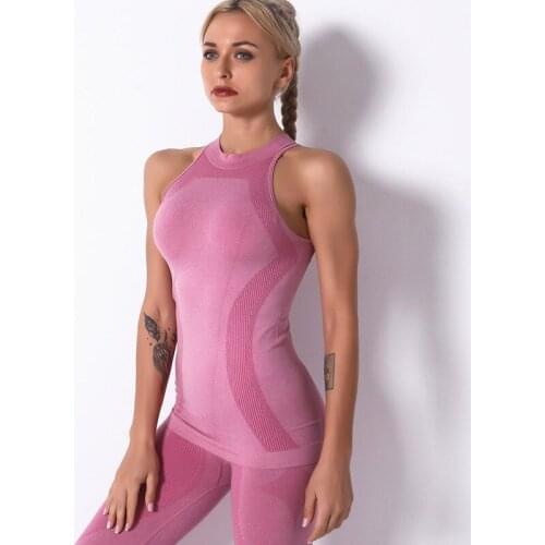 Sleeveless Yoga Vest Sport Singlet Women Athletic Fitness Quick Dry Sport Tank Outdoor Tops Gym Running Training Yoga Shirts