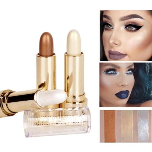 Iluminador Maquiagem Face Highlight Cream Makeup Face High Gloss Body Paste Body Sexy Bronzer Highlight Creamy High Light