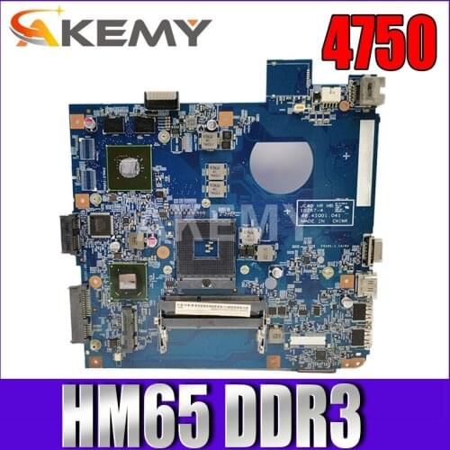 For ACER 4750 4752 4755 4352 notebook motherboard JE40 HR MB 10267-4 48.41Q01.041 PGA989 HM65 DDR3 100% test work