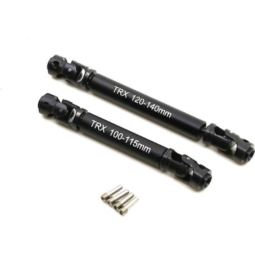 For Traxxas TRX4 TRX-4 RC Car 2Pcs Metal CVD Transmission Shaft Drive Shaft for 1/10 RC Rock Crawler 324MM Wheelbase