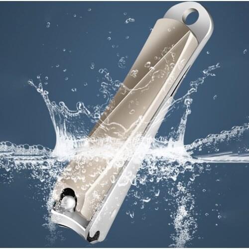 Pretty Comy Anti Splash Stainless Steel Nail Cutters for Manicure Toenail Fingernail Manicure Trimmer Professional Nail Clippers