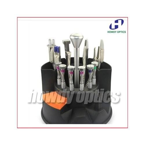 S07A Optical Repair Tools Eyeglasses Tool Kit Pliers&Screwdrivers