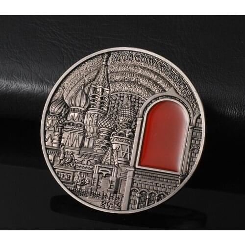 Factory wholesale round 3D coin high quality low price die casting military coin