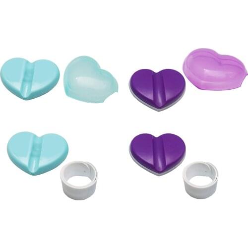 Plastic Magnetic Pin Cushion Sewing Wrist Bangle Clip Screw Knitting Magnet Needle Storage Box