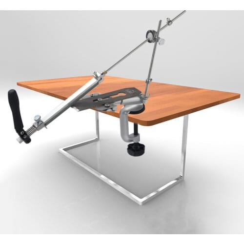 Ruixin 4 generations fixed angle sharpener metal material knife sharpening stone system with stones knife sharpening system