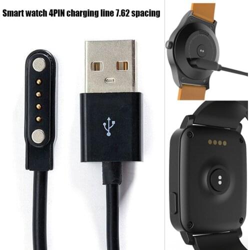 Smart Watch Charging Cable 4 Pin Magnetic Charger Universal for Smart Bracelet DJA99