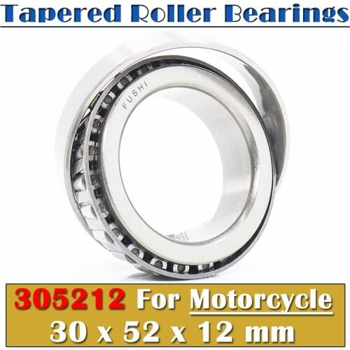 30*52*12 mm 1PC Steering Head Bearing 305212 Tapered Roller Motorcycle Bearings