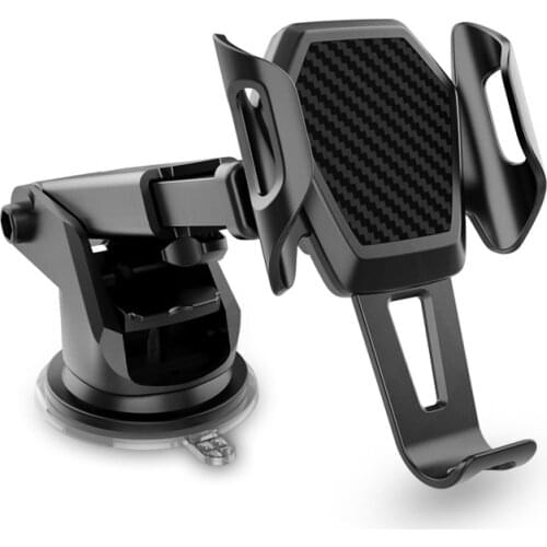 Car Phone Holder Bracket with Suction cup Free Stretch Windshield Dashboard Holder in car 360 Adjustable Auto for Telephone