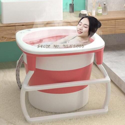 Childrens Bathtub Household Baby Baby Swimming Tub Enlarged Circular Bathtub Adult Bath Tub
