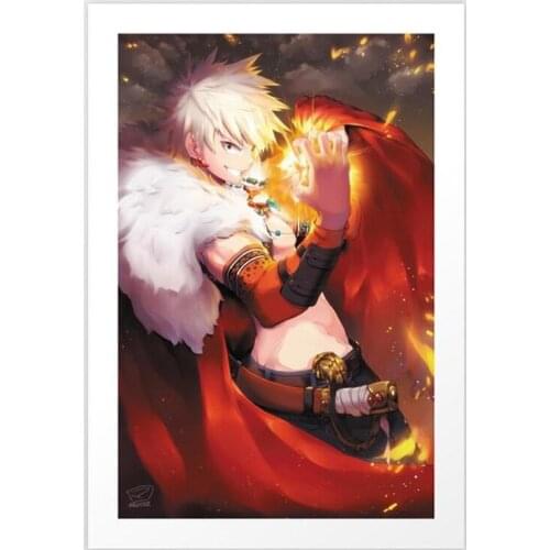 Canvas Painting Hd Print Anime Katsuki Bakugou Picture Wall Decor New Home Decor Living Room Bedroom Decor Cuadros Frame Poster