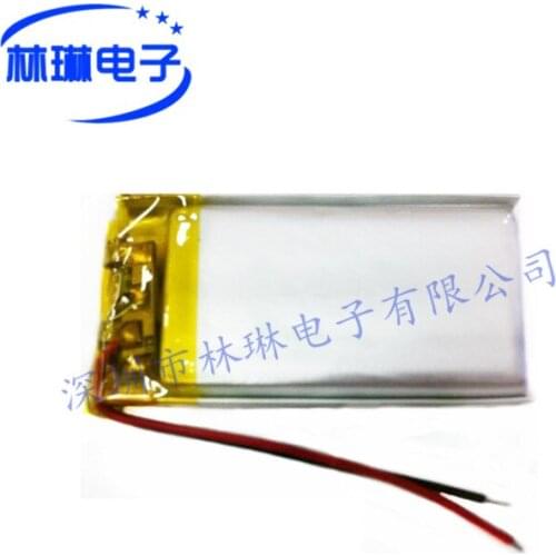Hot 032035P 302035P 3.7V 290MAH with a protective plate lithium polymer, luminous shoe battery Rechargeable Li-ion Cell